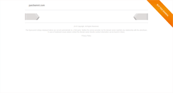 Desktop Screenshot of parchemnt.com